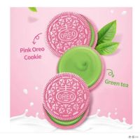 ?สินค้าขายดี? [matcha]พร่้อมส่ง ล็อตใหม่ OREO RED VELVET SANDWICH COOKIES  คุกกี้โอรีโอ ขนมจากเกาหลี ของแท้จากเกาหลี