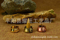 Authentic quality เนปาลปลายนิ้ว Pure ธูปทองแดง Burner แฟชั่นธูปขนาดเล็ก Burner Bronze หูสิงโต Burner ธูปไม้กฤษณาสายธูป Burner ธูปธูปขายส่งพระพุทธรูป