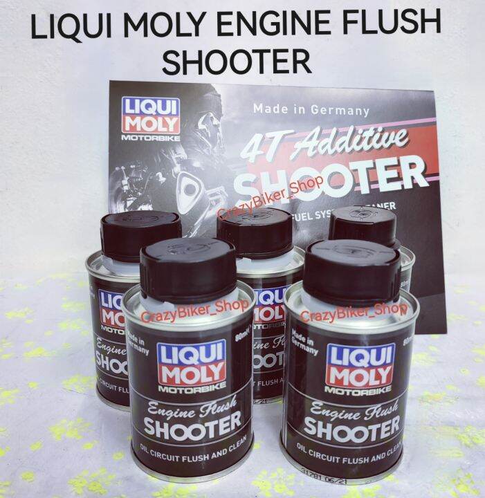 ORIGINAL LIQUI MOLY MOTORCYCLE ENGINE FLUSH SHOOTER 80ML Lazada