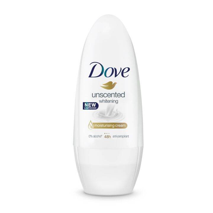 Dove Whitening Unscented 40ml Roll On Moisturizing Cream Lazada PH