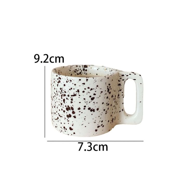 แก้วมักหมึกสาดสุดสร้างสรรค์โต๊ะกาแฟถ้วยกาแฟเซรามิคแบบพกพาสไตล์วินเทจสไตล์นอร์ดิกแก้วน้ำตกแต่งบ้าน-nmckdl