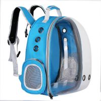 Portable Cat Carrier Bag Breathable Small Dog Cat Backpack Outdoor Travel Space Capsule Cage Transparent Space Backpack