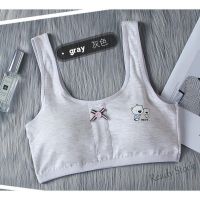 【Ready Stock】 ▧❉ C22 Seluar Dalam Kanak-kanak Baby Bra Girls nager Student Vest Strap Bra with Sponge Printed Bow Kids Bra