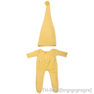 ✉◇❀ hrgrgrgregre Recém-nascidos Fotografia Props Crochet Outfit Baby Romper Hat Set Crianças Photo Cap Macacão Bodysuit 2 Pcs