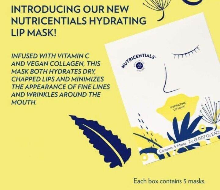 Nuskin Nu Skin Nutricentials Hydrating Lip Mask 5 masks Lazada
