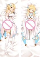 (ปลอกหมอนเท่านั้น) 2WAY Genshin Impact Keqing Guang Lumine Dakimakura 59 "เคสหมอนกอดน่ารักปลอกหมอนเครื่องนอนการ์ตูน