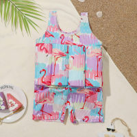 Girls Swimsuit Childrens Buoyancy Swimsuit 2022 New Kids Siamese Children Baby Toddler Swimming Equipment Swimming Suit