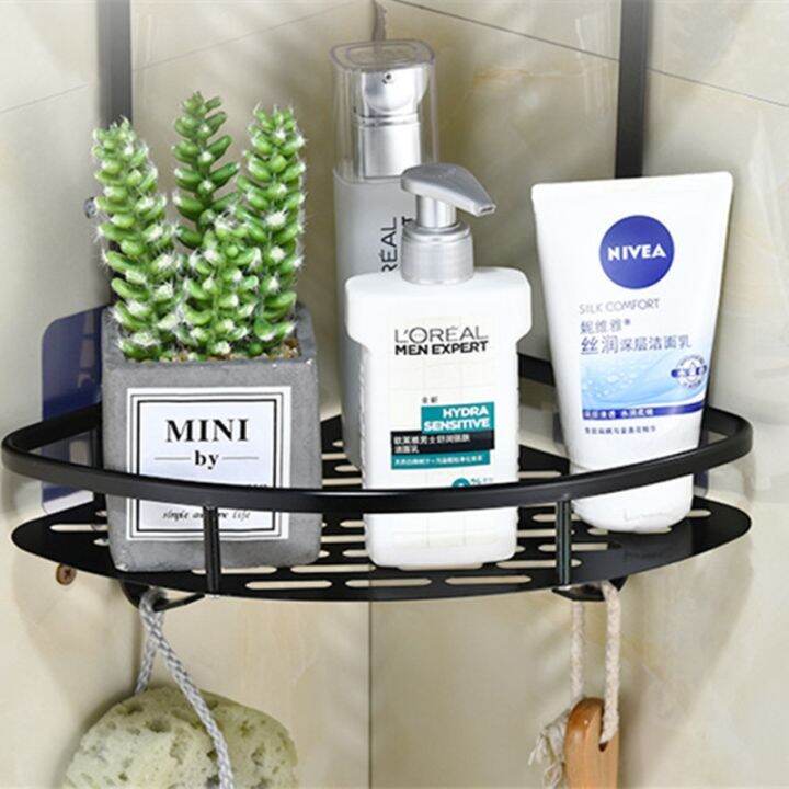 black-bathroom-shelf-space-aluminum-wall-mounted-toilet-vanity-towel-rack-storage-free-punch-corner-shelf-bathroom-accessories