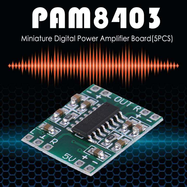 5-10pcs-pam8403เครื่องขยายเสียงดิจิตอลขนาดเล็กบอร์ด2x3w-เครื่องขยายเสียงโมดูล