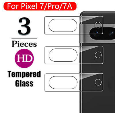 1/2/3Pcs เลนส์กล้องถ่ายรูปกระจกนิรภัยสำหรับ Google Pixel 7A 6A Pixel7 5G โทรศัพท์มือถือฝาครอบเลนส์ฟิล์มสำหรับ Pixel 7 Pro-iewo9238