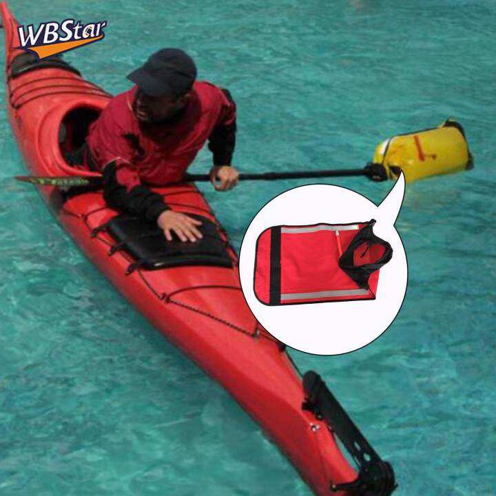 WBStar Kayak Paddle Float Bag Inflatable Paddle Float for Kayaks Rubber