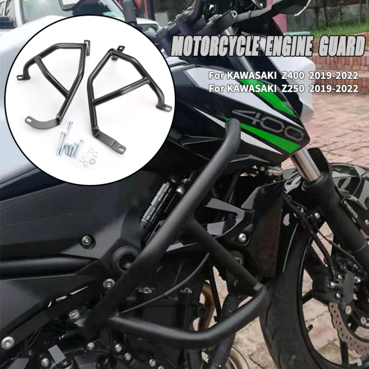 Allotmark Motorcycle Accessories Z250 Z400 Crash Bar Bumper Engine