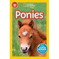 English original picture book National Geographic Childrens Book: Pony National Geographic Kids Readers:Ponies Level 1
