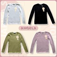 Jarikashop - เสื้อไหมพรมคอกลม รุ่น ANGELA ( A ) ( งานป้าย.. Jarika ) ( จ202 )