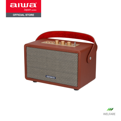 [ผ่อน 0%] AIWA Retro Pro Bluetooth Speaker ลำโพงบลูทูธพกพา SUPER BASS