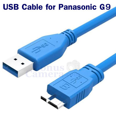 สายยูเอสบีต่อกล้องพานาโซนิค G9 เข้ากับคอมพิวเตอร์ ยาว 3 m USB cable for Panasonic