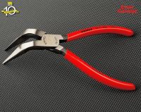 คีมปากแหลมงอ 70 องศา  KNIPEX NO.38 71 200 Mechanics Pliers (200mm.) Factory Gear By Gear Garage