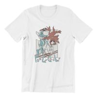 Retro Tshirts For Male FLCL Fooly Cooly Naota Haruko Anime Tshirt Tshirt Clothing Style Men T Shirts Soft Printed Loose