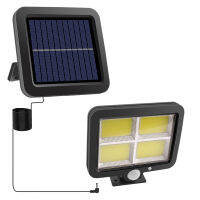 Solar Led Light Outdoor Waterproof 3 Modes Separate Panel Exterior Solar Lamps With Motion Sensor Street Garden Patio Decoration