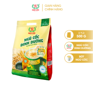 Combo 3 sản phẩm Bột ngũ cốc dinh dưỡng Việt Đài túi 500g thumbnail