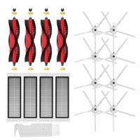 HEPA กรองหลักแปรงแปรงด้านข้างสำหรับ XiaoMi Roborock S5 Max S6 MaxV S6บริสุทธิ์เครื่องดูดฝุ่นอุปกรณ์อะไหล่ชุด Xiomi