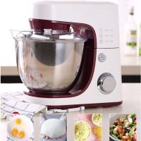 220V Multifunctional Electric Dough Mixer Household Automatic Food Mixer Blender Egg Cream Fruit Mixer EU/AU/UK/US Kitchen Stand