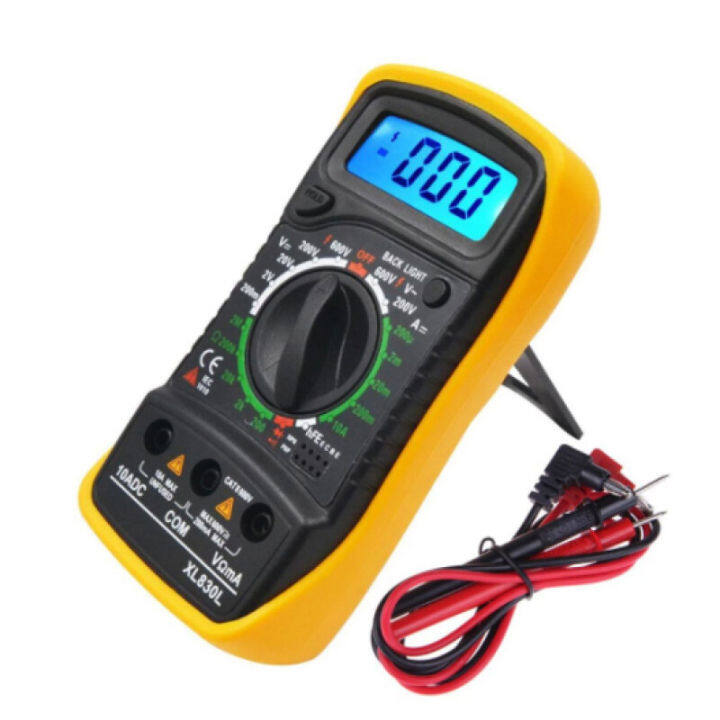 พร้อมส่ง-เครื่องมือวัดกระแสไฟฟ้า-lcd-พร้อมจอ-xl830l-lcd-digital-multimeter