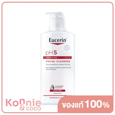 Eucerin PH5 Sensitive Skin Facial Cleanser 400ml ยูเซอริน ผลิตภัณฑ์ทำความสะอาดผิวหน้า