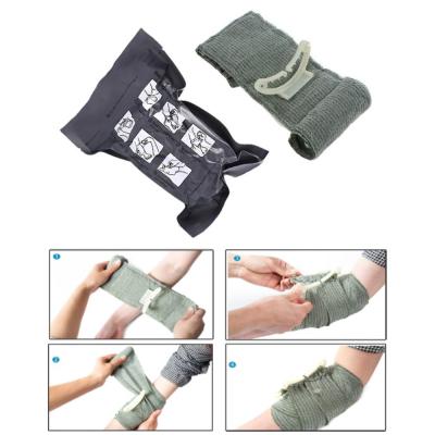 Bandage Wound Rescue Battle Dressing Survival Israel Aid Emergency Compresse Gauze Care Outdoor Emergency Wrap Hemostasis Wound Adhesives Tape