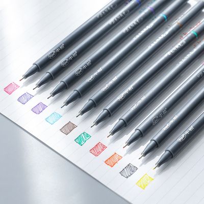 Sipa Colored Hook Line Pen 0.38mm 10 Colors Fineliner Hook Line Multifunction Pen For Art Sketch Anime Painting Liner SR153