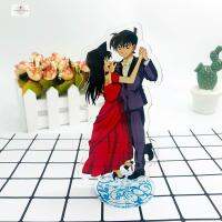 AVERYY Rei Akai Shuichi โมเดลฟิกเกอร์อะนิเมะโคนันการ์ดกระจกตั้งโต๊ะสำหรับให้เป็นของขวัญตุ๊กตาแอคชั่นสะสม Mouri Ran นักสืบวิ่งหุ่นโมเดลกุญแจมือเซ็กซ์หุ่นฟิกเกอร์