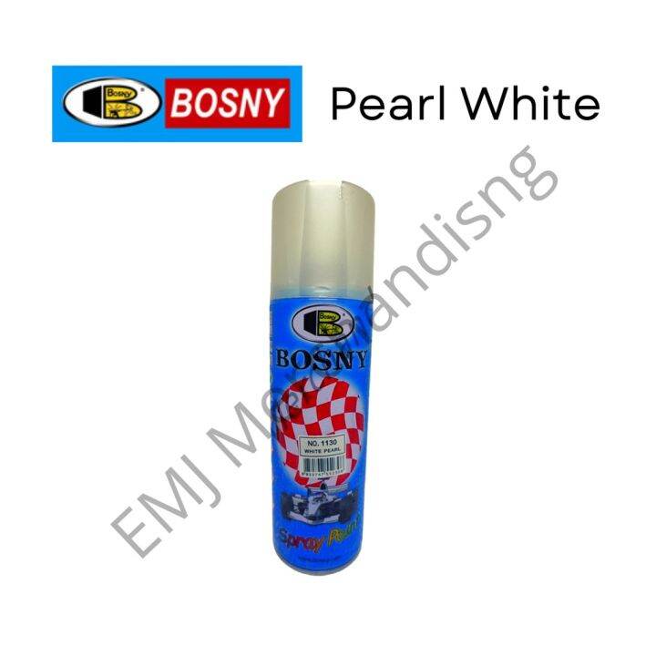 Bosny Spray Paint White Pearl♕ Lazada PH