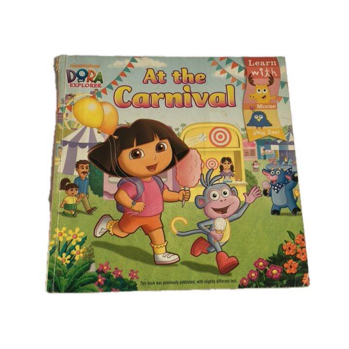 (Preloved) DORA BOOK - At the Carnival Nick Jr Dora the Explorer ...