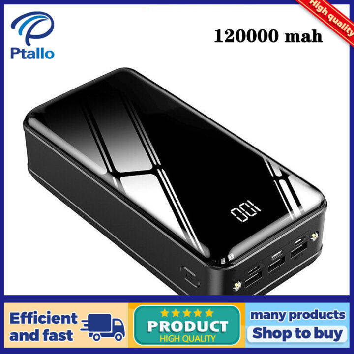 power bank Original fast charger with flashlight quick charge charger