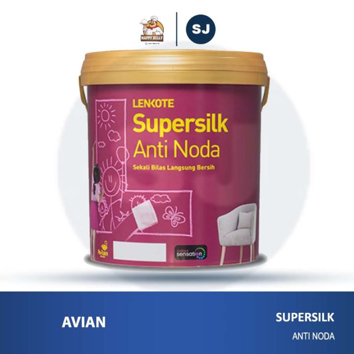 Cat Tembok Lenkote Supersilk Anti Noda 25 Liter Avian Brand Lazada Indonesia 5423