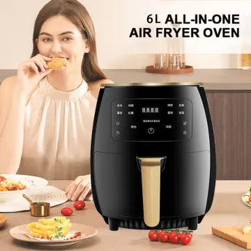 Air Fryer Home Multifunctional Smart with Touch Screen 6L Large