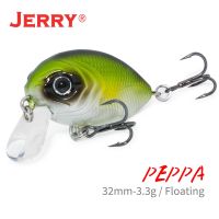 Jerry Peppa Trout Ultralight Spinning Fishing Lures Micro Wobbler Crankbait 32mm 3.3g Freshwater Artificial Baits