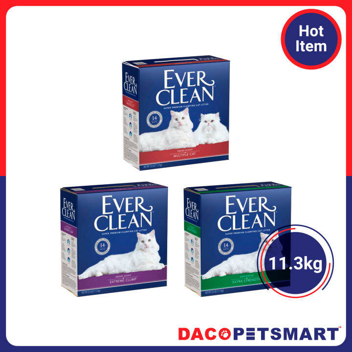 EVER CLEAN SUPER PREMIUM CLUMPING CAT LITTER 25lb_Multiple Cat Fresh