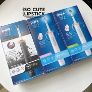 Bàn chải điện Oral-b Pro 3 3000 Sensitive Màu Trắng