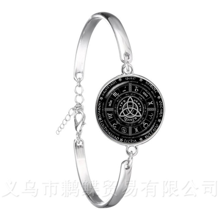triple-moon-เทพธิดา-wicca-pentagram-magic-amulet-talisman-หญิงสร้อยข้อมือทิเบตเครื่องประดับอินเทรนด์ของขวัญสำหรับครอบครัว