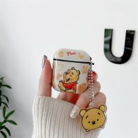 【HOT】 PC Helpers MALL Stitch Bear หูฟังเคสสำหรับ AirPod 2 1เคส TPU เคสชาร์จหูฟังสำหรับ Pro ฝาครอบป้องกัน Box