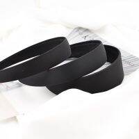 【CW】 headwear headband 1.5 2 3 4cm cloth semi-finished black wide hair accessories wholesale