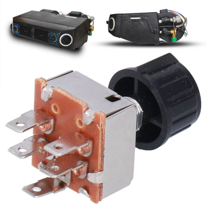 AC Blower Switch 4 Speed Sturdy Universal Rotary AIR Conditioning for