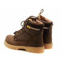 【high quality】Ready Stock Caterpillar Kasut kerja lelaki Safety （not have steel toe）boots men outdoor work boots boots Genuine Leather Size(35-45)