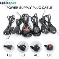 【YF】 EU US UK AU Plug Power Supply Wire for Transformer Adapter Extension Cords 1.2M 20AWG Cable