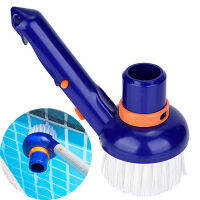 Glitter Star Shop Swimming Pool Step &amp; Corner Vacuum Brush Spas Hot Tubs Cleaning Brushes With Fine Bristle