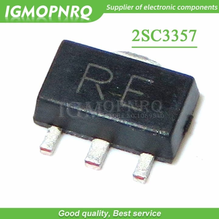 100PCS 2SC3357 RF C3357 SOT89 RF Bipolar Transistors NPN High Frequency new original