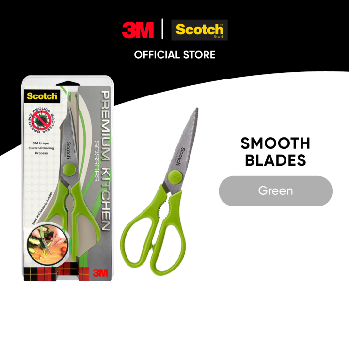 Scotch™ Anti-Bacterial Premium Kitchen Scissors KS-AB, 6 Each/Carton, 6  Carton/Case