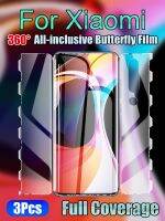 Xiaom13Pro 12X MIX4 Full Butterfly Screen Protector For Xiaomi 11 Ultra 11Pro Front Back Hydrogel Film XiaoMi10Pro 10 Lite Soft