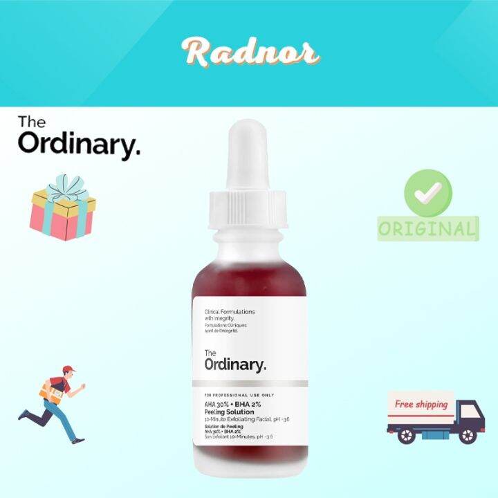 The Ordinary AHA 30 + BHA 2 Peeling Solution Exfoliating blackheads